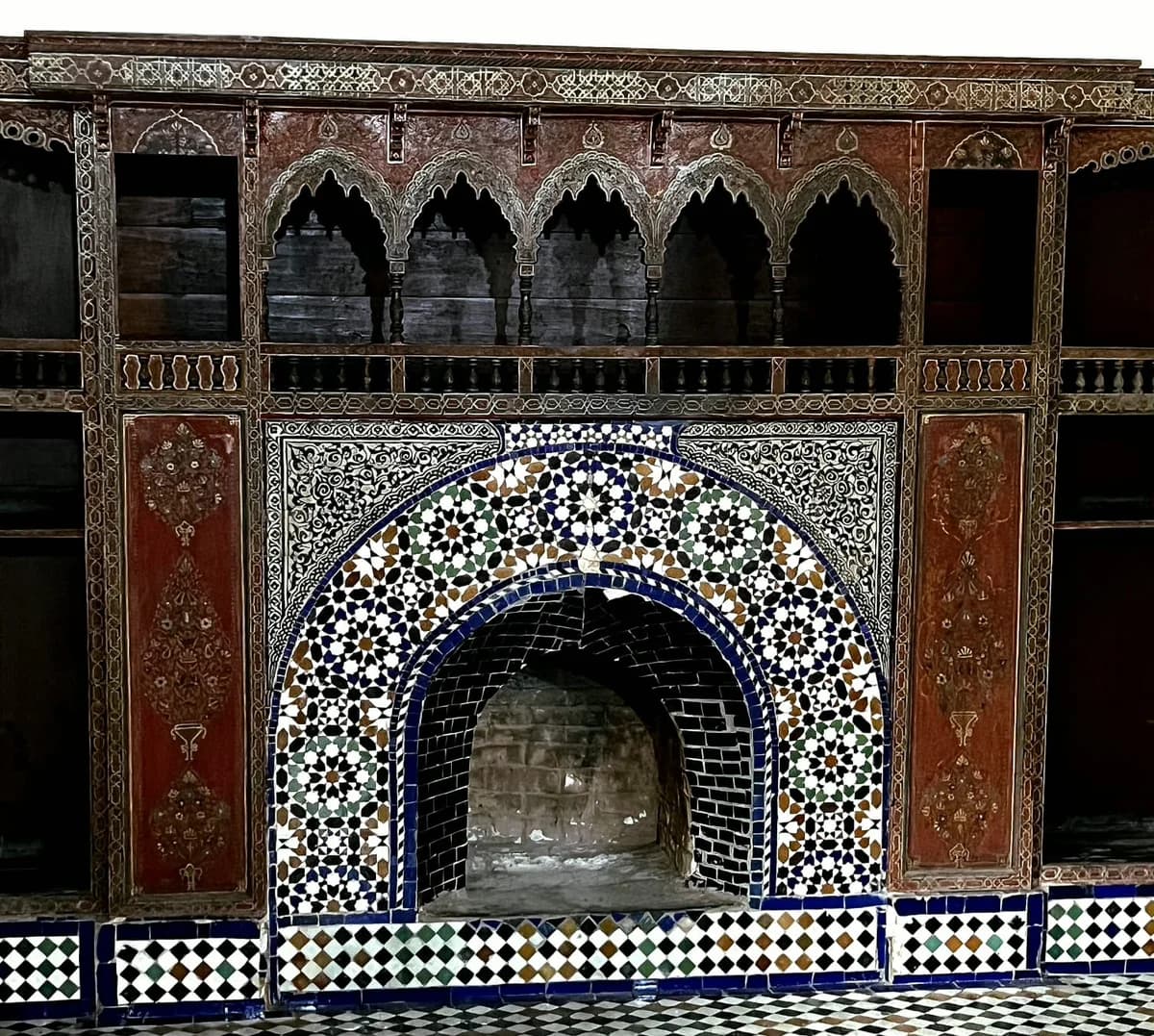 zelij beldi, Palais Bahia