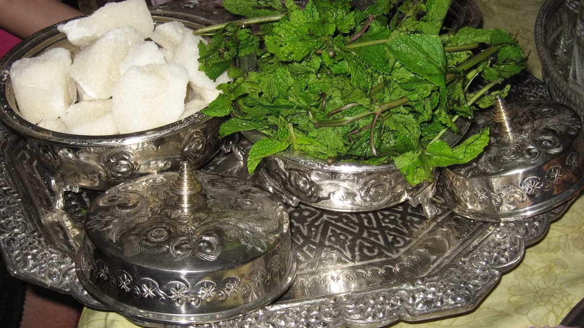 Petit-déjeuner marocain authentique chez l'habitant à Marrakech