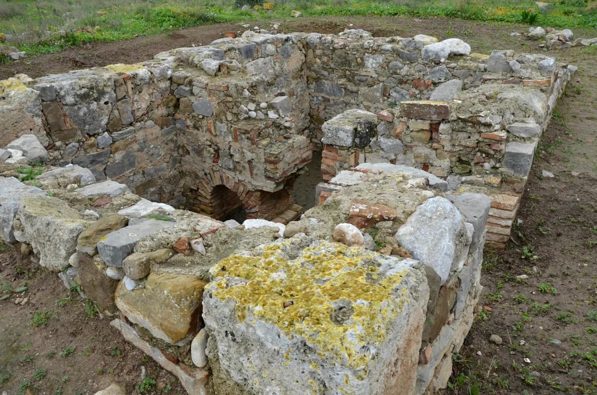 Vue d'ensemble des vestiges excavés du site archéologique de Tamuda